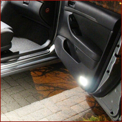 Einstiegsleuchte Golf GTI TCR Türwarnleuchte LED Projektor Original VW  Leuchte Warnleuchte weiß