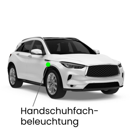 Handschuhfach LED Lampe für Audi A1 8X Sportback