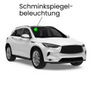 Makeup mirrors LED lighting for Audi A3 8PA mit Lichtpaket