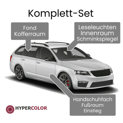 LED Innenraumbeleuchtung Komplettset für Audi A4 B8/8K Avant