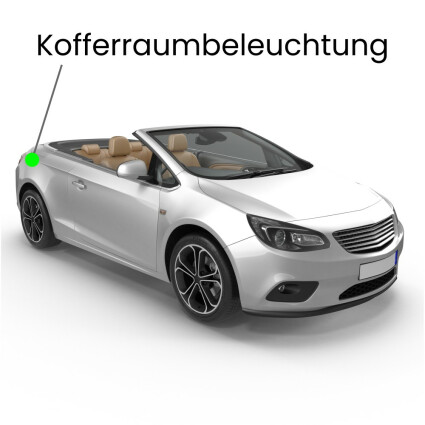 Kofferraum LED Lampe für Audi A5 8F Cabriolet