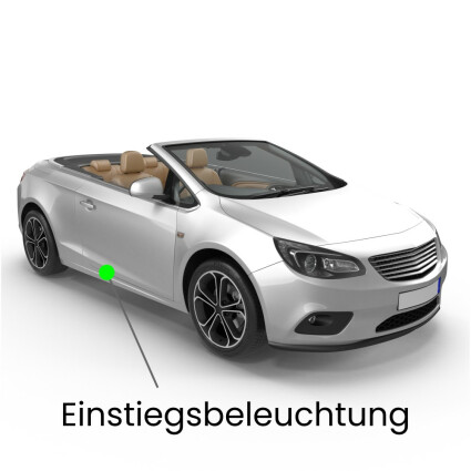 Einstiegsbeleuchtung LED Lampe f&uuml;r Audi A5 8F Cabriolet