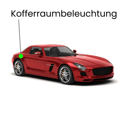 Kofferraum LED Lampe für Audi TT 8J Roadster