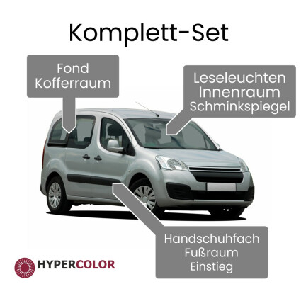 LED Innenraumbeleuchtung Komplettset für Dacia Dokker (K67)