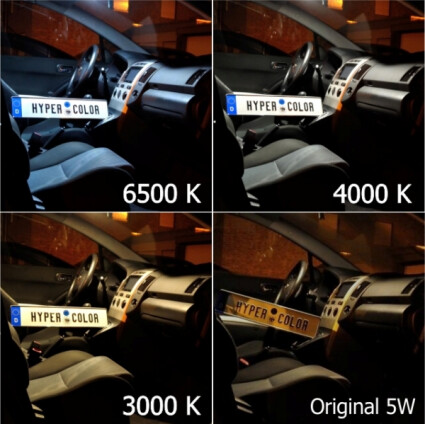 LED Innenraumbeleuchtung Komplettset für Volvo C30