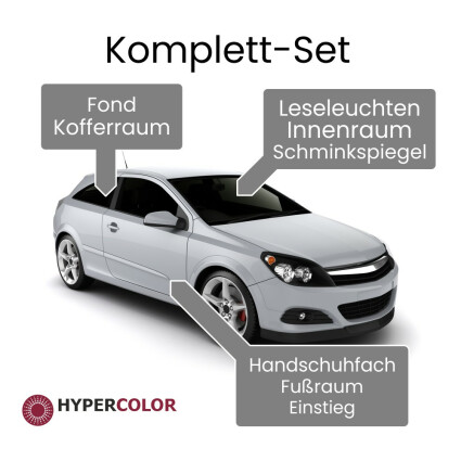 LED interior lights set for VW Polo 5 (Typ 6R)