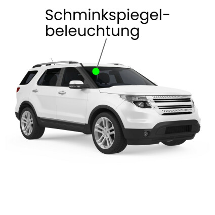 Schminkspiegel LED Lampe für Land Rover Discovery 4