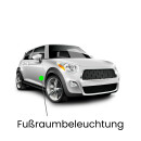 Fußraum LED Lampe für Mini R59 Roadster Cooper, Cooper S, SD und JCW