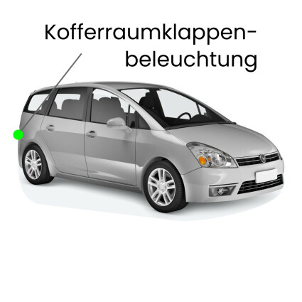 Kofferraumklappe LED Lampe für Seat Alhambra II (Typ 7N)