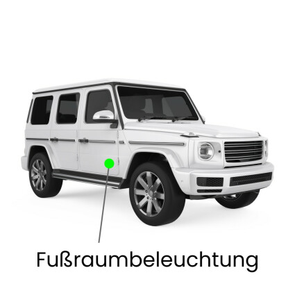 Fußraum LED Lampe für Jeep Wrangler III (JK)