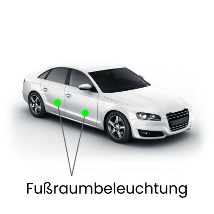 Footwell LED lighting for Audi A5 8T Sportback