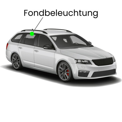 Fondbeleuchtung LED Lampe für Hyundai i30cw (Typ FD)