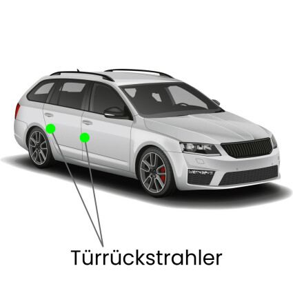 Türrückstrahler LED Lampe für Seat Exeo