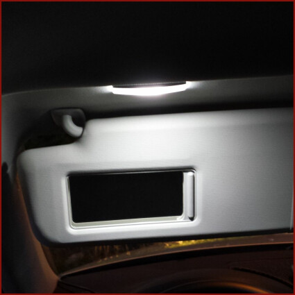 Makeup mirrors LED lighting for CLA-Klasse X117 Shooting Brake