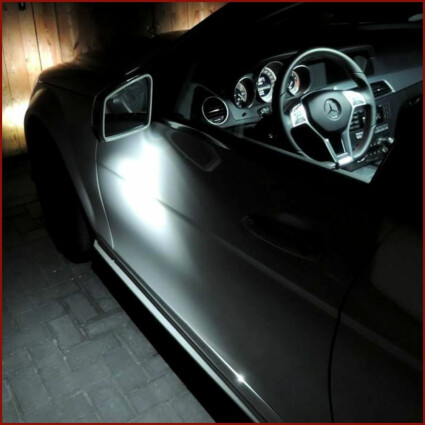 7225 2x LED TOP SMD Umfeldbeleuchtung Weiß Mercedes CLA-Klasse Shooting Brake 