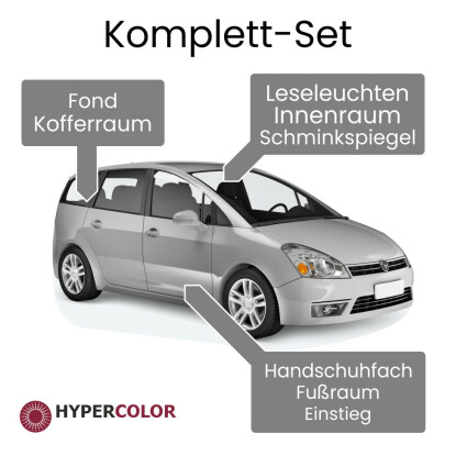 LED Innenraumbeleuchtung Komplettset für Toyota Prius Plus