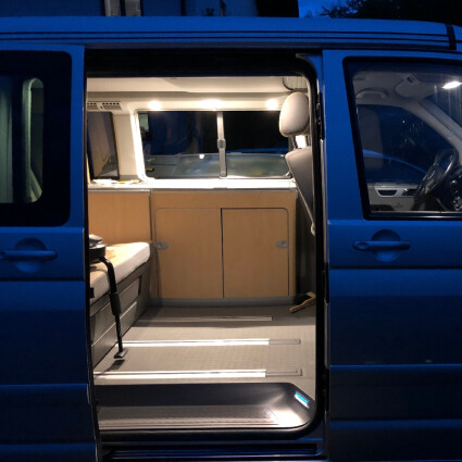 Wohnraumbereich G4 LED Lampe für VW T5 California