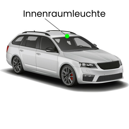 Innenraum LED Lampe für Kia Optima Sportswagon (Typ JF) ohne Panoramadach